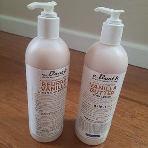 C. Booth Vanilla Butter Body Lotion